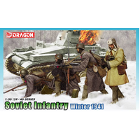 Dragon 1/35 Soviet Infantry Winter 1941 [6744]