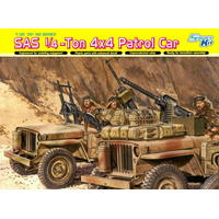 Dragon 1/35 SAS 1/4-Ton 4x4 Patrol Car (Smart Kit) [6745]