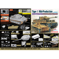 Dragon 1/35 Pz.Kpfw.VI Ausf.E Tiger I Mid Production w/ Borgward IV Ausf.A [6866]