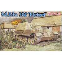 Dragon 1/35 Sd.Kfz. 184 Elefant (2 in 1) Plastic Model Kit [6871]