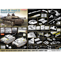 Dragon 1/35 Concrete Armored StuG.III Ausf.G w/Zimmerit [6891]