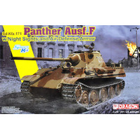 Dragon 1/35 Panther Ausf.F w/Night Sight and Air Defense Armor Plastic Model Kit [6917]