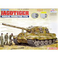 Dragon 1/35 Jagdtiger Porsche Type (2 in 1) Plastic Model Kit [6925]