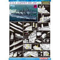 Dragon 1/700 U.S.S. Laffey DD-459 1942 (Twin Pack) [7086]