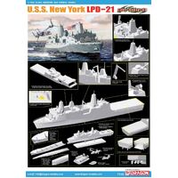 Dragon 1/700 U.S.S. New York LPD-21 Plastic Model Kit [7110]