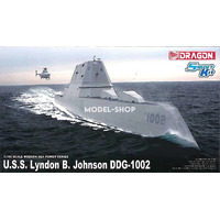 Dragon 1/700 USS Lyndon B. Johnson DDG-1002 Plastic Model Kit [7148]