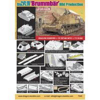 Dragon 1/72 SDKFZ 166 BRUMMBAR [7242]