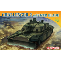 Dragon 1/72 Challenger 2 w/Dozer Blade [7285]