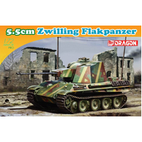 Dragon 1/72 5.5cm ZWILLING FLAKPANZER [7488]