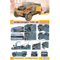 Dragon 1/6 Kubelwagen [75003] Plastic Model Kit