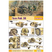 Dragon 1/6 5cm PaK 38 Plastic Model Kit [75016]