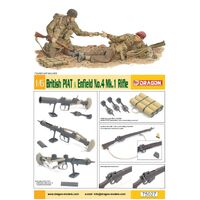 Dragon 1/6 BRITISH PIAT and ENFIELD NO.4 MK.1 RIFLE [75027]