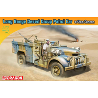 Dragon 1/72 LONG RANGE DESERT GROUP PATROL CAR w/2cm GUN [7504]