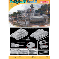 Dragon 1/72 Pz.IV Ausf.D Plastic Model Kit [7530]