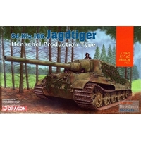 Dragon 1/72 Jagdtiger Henschel Type [7563]