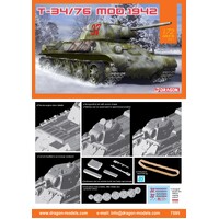 Dragon T-34/76 Mod.1942 Plastic Model Kit [7595]