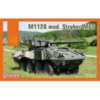 Dragon 1/72 M1128 Mod. Stryker MGS Plastic Model Kit [7687]