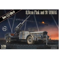 Das Werk 1/35 8,8 cm Flak on a 9t VOMAG Plastic Model Kit [DW35024]