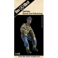 Das Werk 1/35 Richtschütze Flakvierling Plastic Model Kit [DWF004]