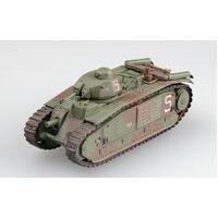 Easy Model 1/72 French Bi bis tank s/n 323 VAR, of 2nd company, June 1940 Assembled Model [36158]