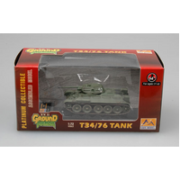 Easy Model 1/72 T-34/76 - Russian Army Model 1942 Assembled Model [36265]