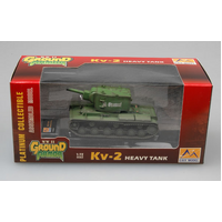 Easy Model 1/72 KV-2 - Russian Army (Green) Assembled Model [36282]