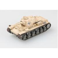 Easy Model 1/72 KV-1 Pz.Kpfw.756(r) 22nd Armored Div. Assembled Model [36285]