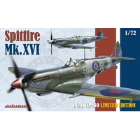 Eduard 1/72 Spitfire Mk.XVI DUAL COMBO Plastic Model Kit