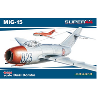 Eduard 1/144 MiG-15 DUAL COMBO Plastic Model Kit