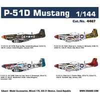 Eduard 1/144 P-51D Mustang Super44 Plastic Model Kit