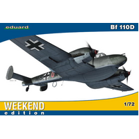 Eduard 1/72 Bf 110D Plastic Model Kit