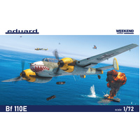 Eduard 1/72 Bf 110E Plastic Model Kit [07464]