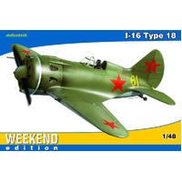 Eduard 1/48 I-16 Type 18 Plastic Model Kit