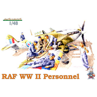 Eduard 1/48 RAF WWII PERSONNEL Plastic Model Kit