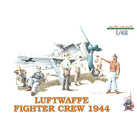 Eduard 1/48 LUFTWAFFE FIGHTER CREW 1944 Plastic Model Kit