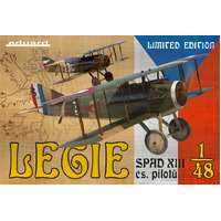 Eduard 1/48 Legie - SPAD XIII cs. pilotu Plastic Model Kit