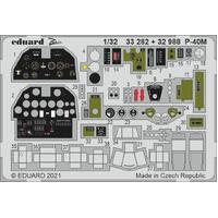 Eduard 1/32 P-40M interior Photo etched parts