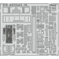 Eduard 1/35 StuG III Ausf.G Photo etched parts for Takom