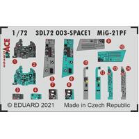 Eduard 1/72 MiG-21PF SPACE 3D Decals