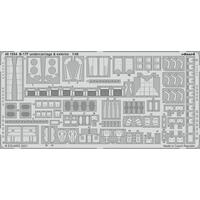 Eduard 1/48 B-17F undercarriage & exterior Photo etched parts