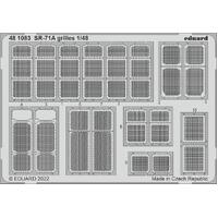 Eduard 1/48 SR-71A (Revell) Grilles Photo Etch Set [481083]