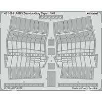 Eduard 1/48 A6M3 Zero landing flaps Photo etched set [481091]