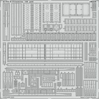 Eduard 1/48 B-17G bomb bay Photo etched set (Hong Kong Models)