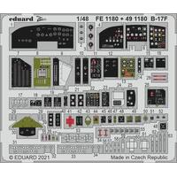 Eduard 1/48 B-17F cockpit Photo etched parts