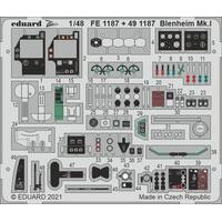 Eduard 1/48 Blenheim Mk.I Photo etched parts