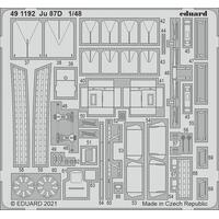 Eduard 1/48 Ju 87D Photo etched set