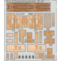 Eduard 1/48 B-17F wooden floors & ammo boxes Photo etched set