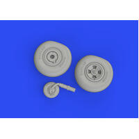 Eduard 1/72 Hurricane Mk.I wheels Brassin [672302]