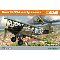 Eduard 1/72 Avia B-534 early series DUAL COMBO Plastic Model Kit