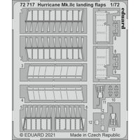 Eduard 1/72 Hurricane Mk. IIc landing flaps Photo etched parts